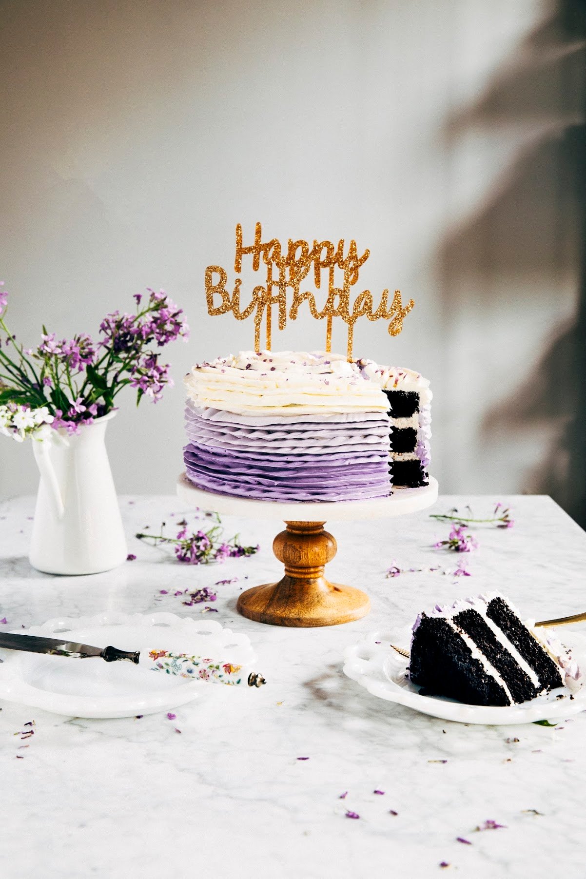 30th Birthday Cake - Leopard Print Cake Design