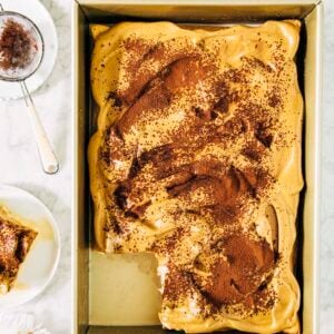 coffee tres leches cake