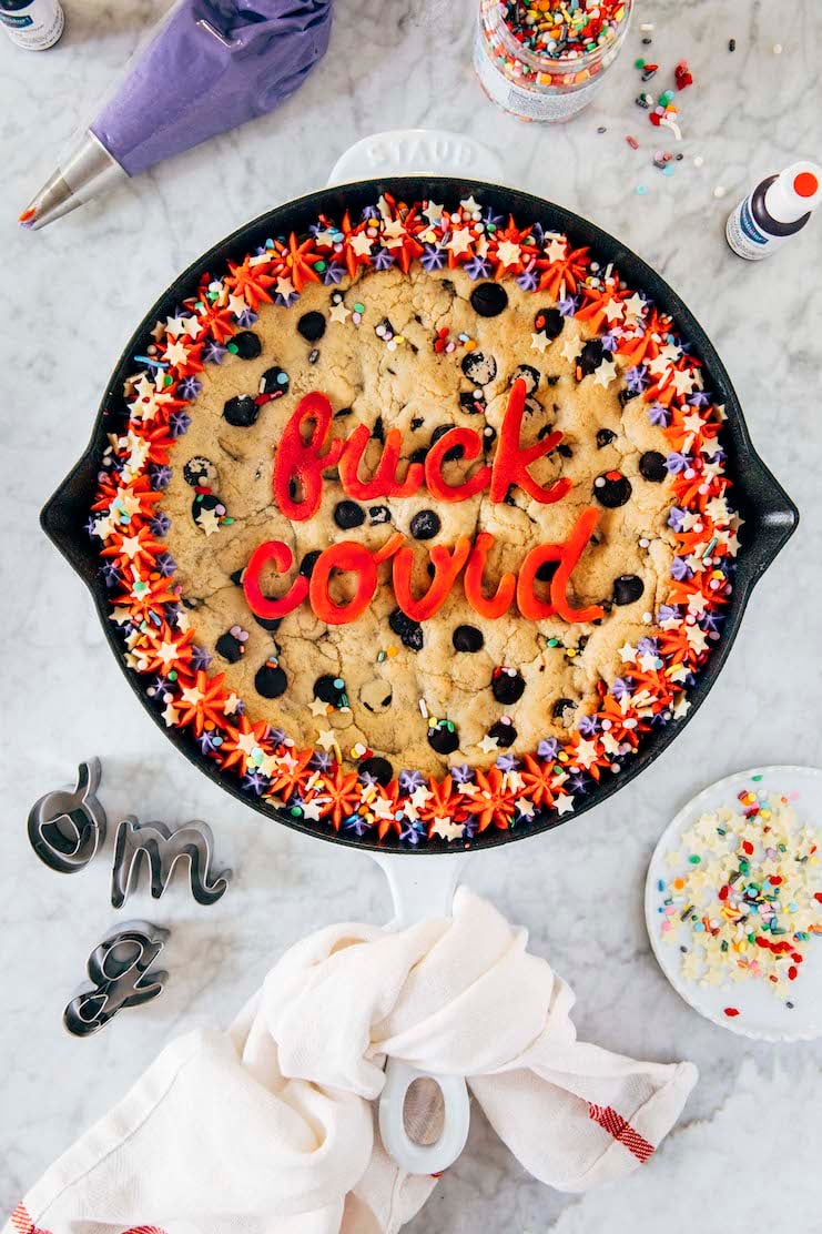 Giant cookie recipe  Chocolate chip cookie pizza recipe