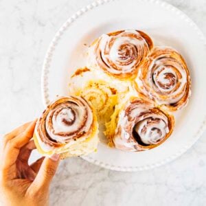 small batch cinnamon rolls