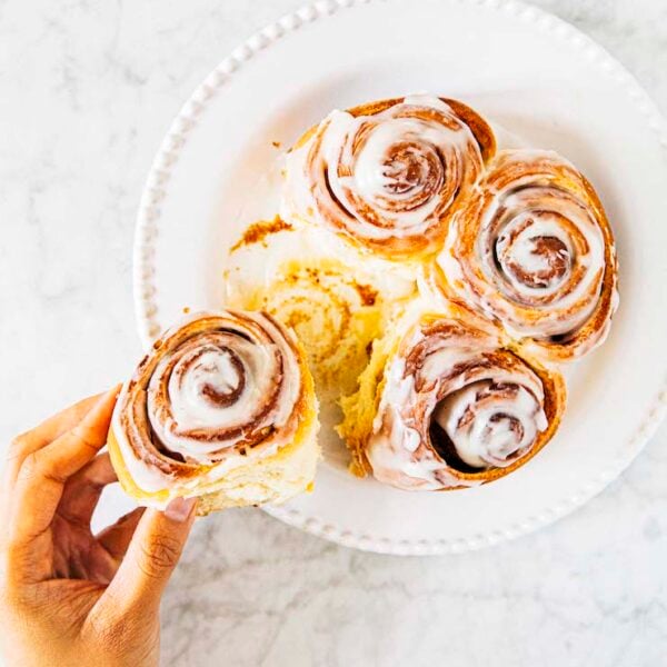small batch cinnamon rolls