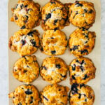 blueberry cornflake muffins