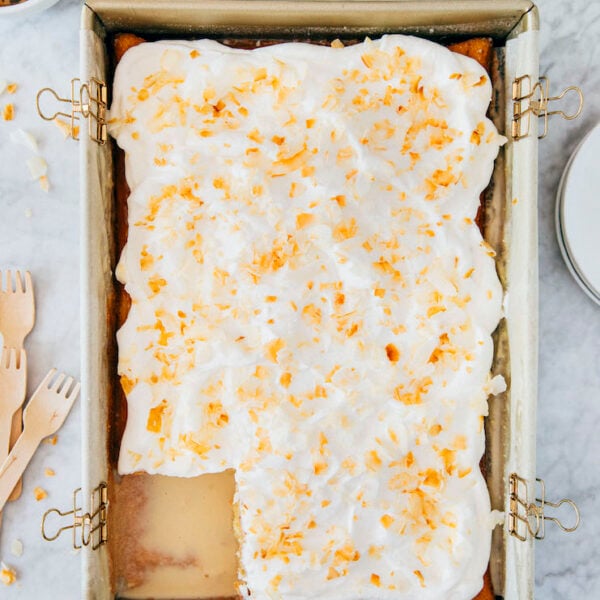 coconut tres leches cake