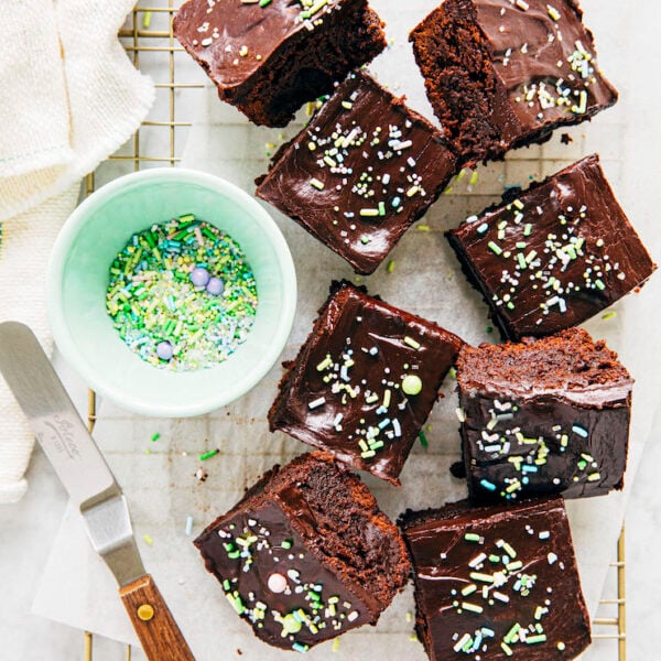 small batch baileys brownies