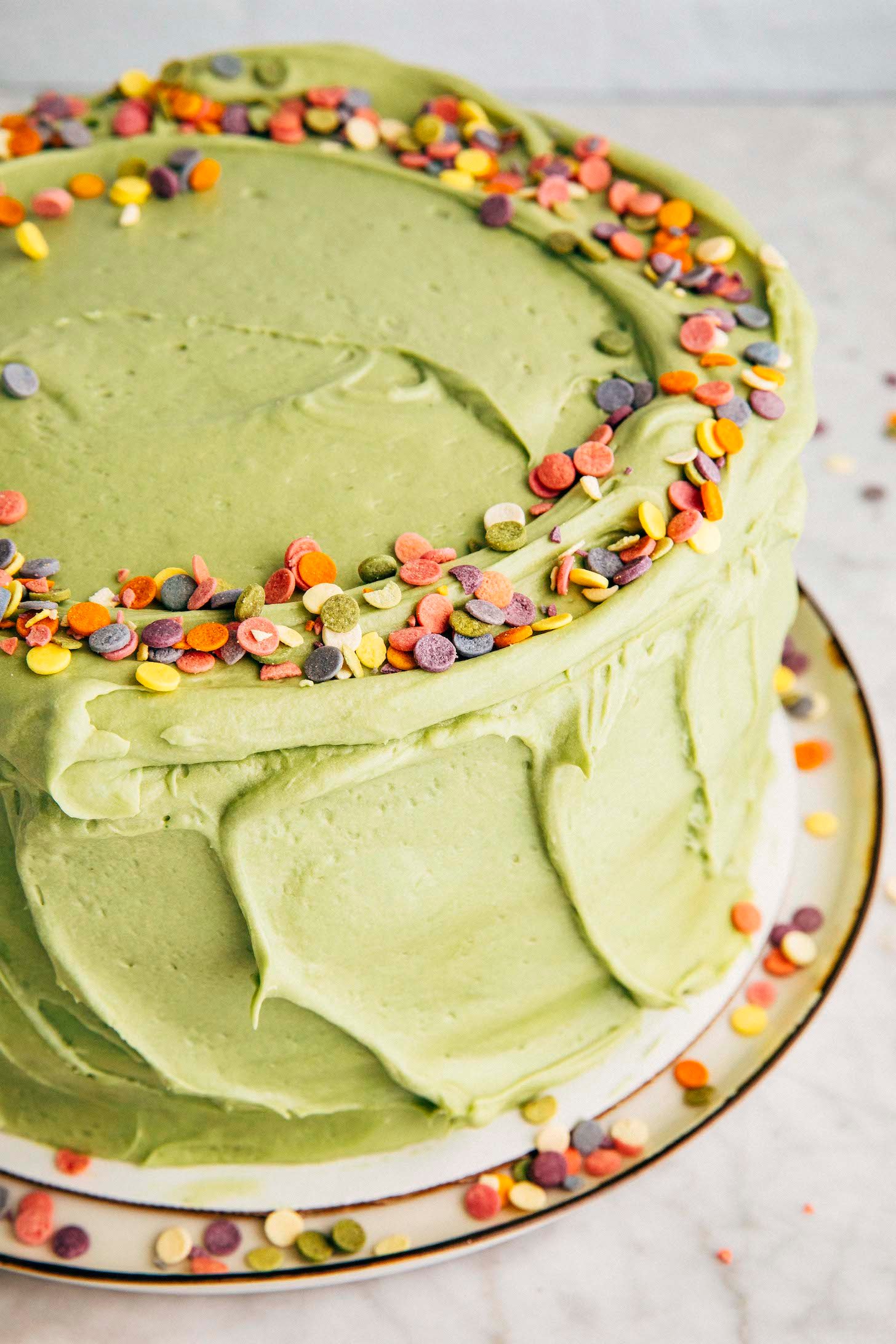 Pistachio Pudding Layer Cake + Twelve Years Of Hummingbird High » Hummingbird High